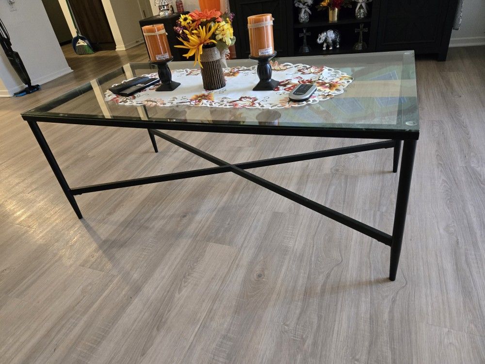 Black Coffee Table Set