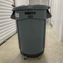 BRUTE Trash Can plus Dolly