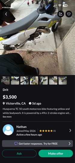 Dirt bike