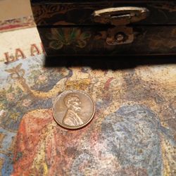 1950 Wheat Penny No Mint Natk