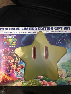 Mario Movie Blu ray Limited Edition