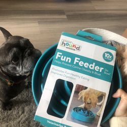 Outward Hound Fun Feeder Slo Bowl