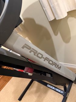 Pro forma treadmill