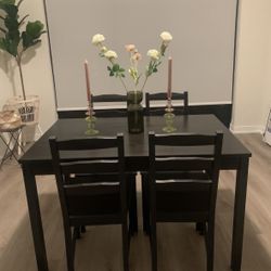 Wooden Dining Table Set