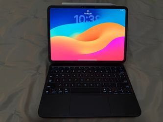 Apple iPad Pro 11inch (M4) with Magic Keyboard and Apple Pencil