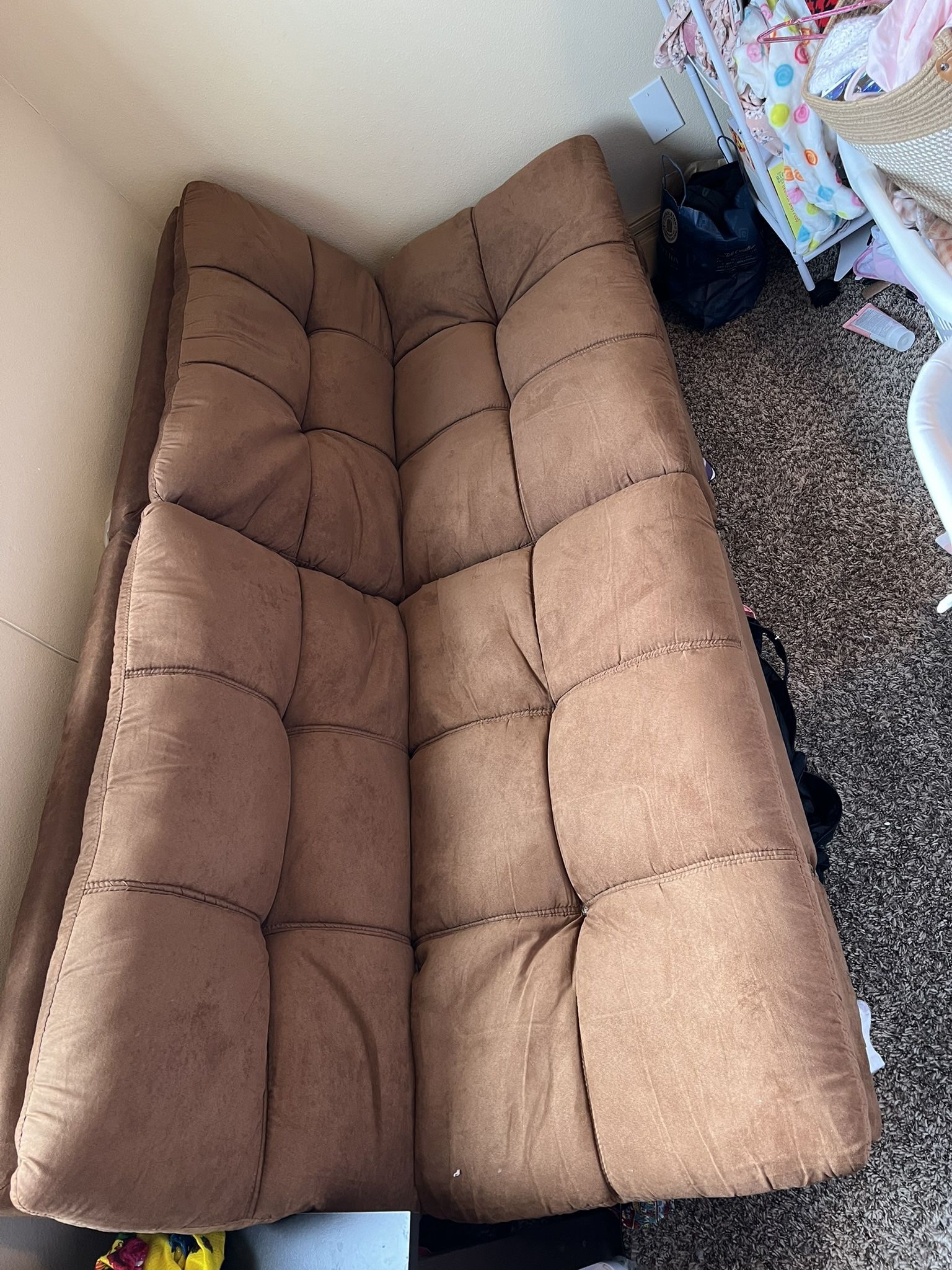 Brown Futon