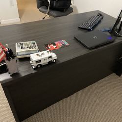 Desk, Drawers and Chair