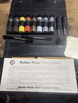 Old Finger print kit