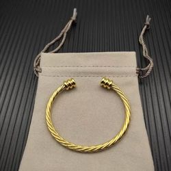 David Yurman gold bracelet
