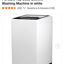 Black & Decker 1.7 Cu Ft Portable Washer