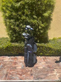Tiger Shark Cart Bag + Set of Women’s RH Golf Clubs