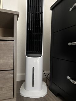 Electronic Fan With Chamber For Ice Pack And Water 