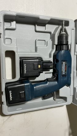 Ryobi 12V Cordless Drill w/ 2 Batteries + Case (Untested)