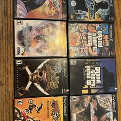 Playstation 2 / PS2 Games $15 Each All Different Titles, Including 007 Gta Tekken 4, Evolution Virtua Fighters, Pirates MX Vs ATV Unleashed