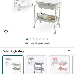 Baby Tub And Changing Table 