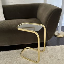 MCM Side Table Milo Baughman Style