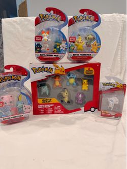Pokemon Battle Ready Figure Packs