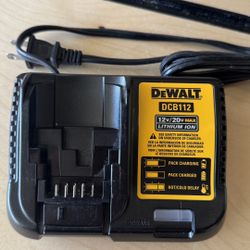 Dewalt DCB112 Charger 20V DeWalt Battery DCB203 2Ah Li-Ion 20V