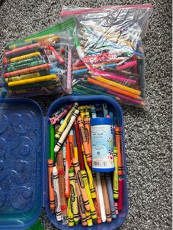 Crayons and fish club puzzle
