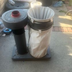Dust Collector 1hp W/t Fitting And 2 Hoses