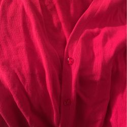 Old Navy Girls Pink Button Sweater Size Large 10/12