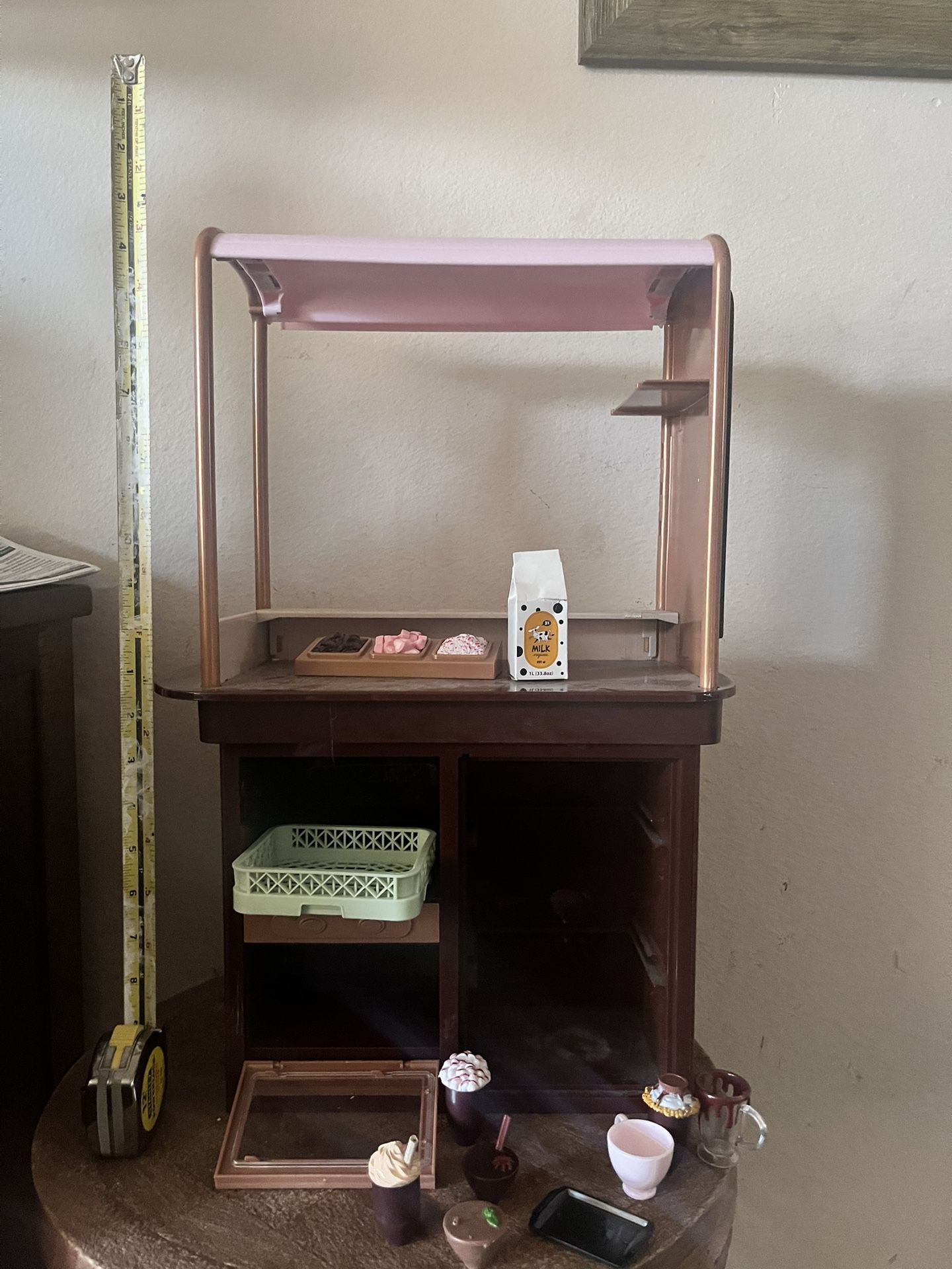 Miniature Cafe stand Toy