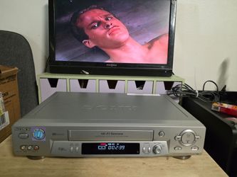 Sony SLV-N81 4-Head Hi-Fi VCR Plus Gold Player | Tested Working | No Remote