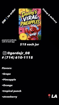 Kool aid pineapples