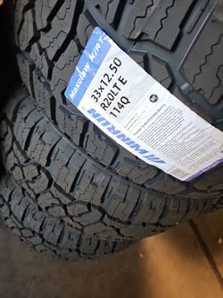 New set of tires winrun rt 33 1250 20 lt