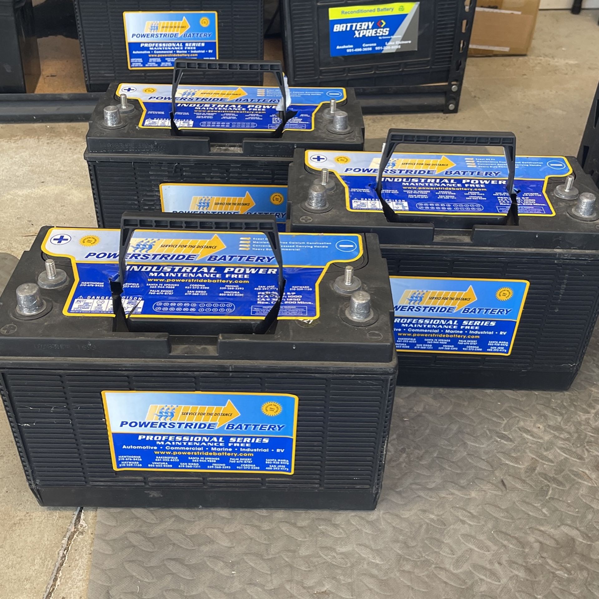 $89 Heavy Duty Deep Cycle Batteries, New And Reconditioned Warranty up ...