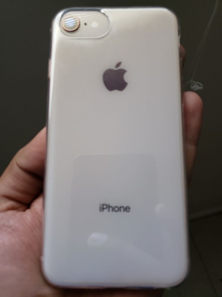 iPhone 8 64gb rose gold unlocked cracked