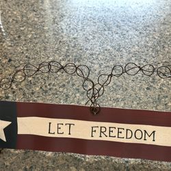 Red, White, and Blue America Decor