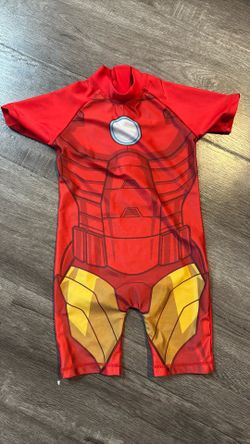 Iron Man Swim Suit For Boys