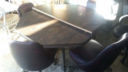 Wood table