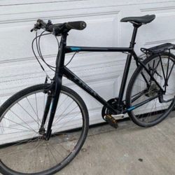 Trek Fx Hybrid Size Xlarge Wheels 700cc Speeds 21 With Rear Book Rack 