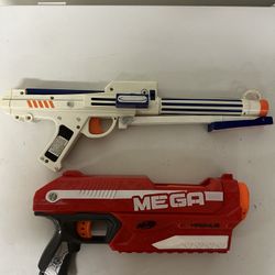 2 nerf guns