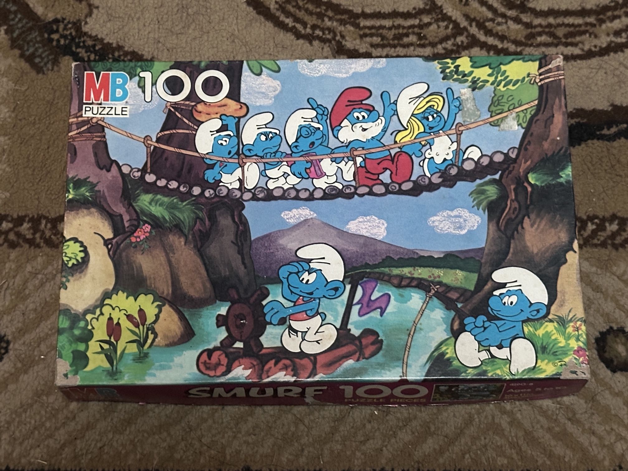 Smurfs 100 Piece Puzzle