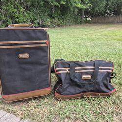  Cabin Size Suitcase And Duffel Bag