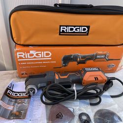 RIDGID 4 Amp Corded Oscillating Multi-Tool