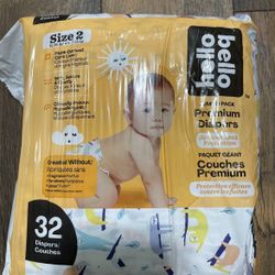 Hello Bello Diapers Size 2, 32 Diapers