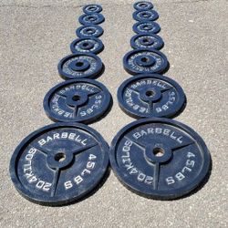 Olympic Plates-255lbs Cash Only 