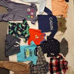 Baby Boy Clothes Size 6m-12m 