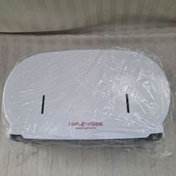 Simple Hygiene Twin Jumbo Roll Toilet Paper Dispenser