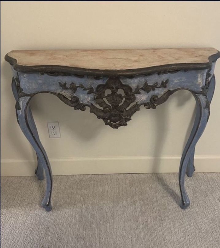 Distressed Console Table