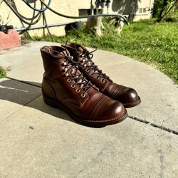 Red wing Iron Rangers Size 7.5 D