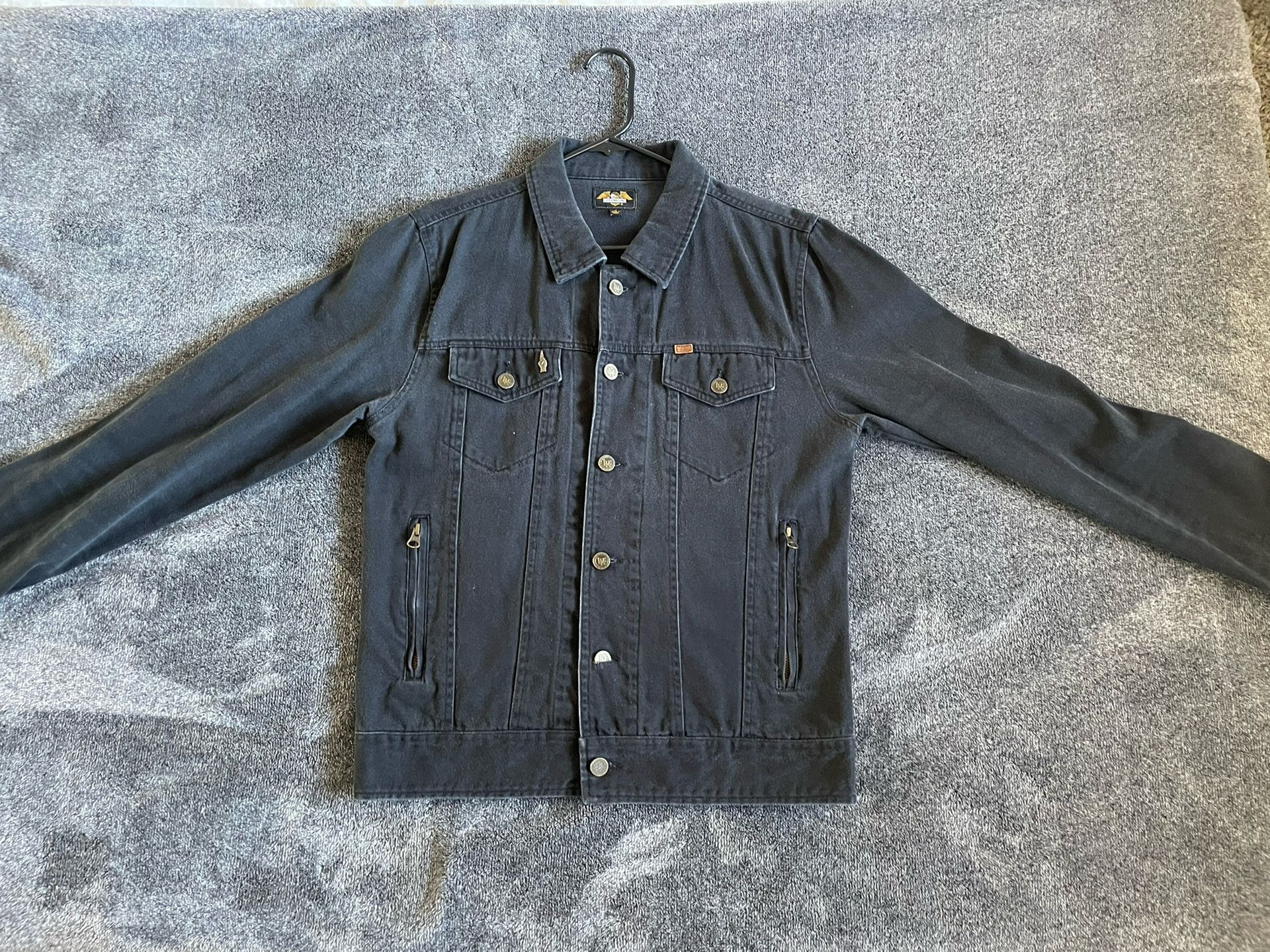 Loser Machine Denim / Jeans Jacket Size S Chopper Harley Davidson Born Free