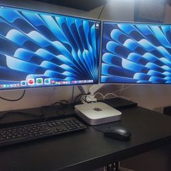 Apple Mac Mini System $280. Complete Dual 24 Widescreen 