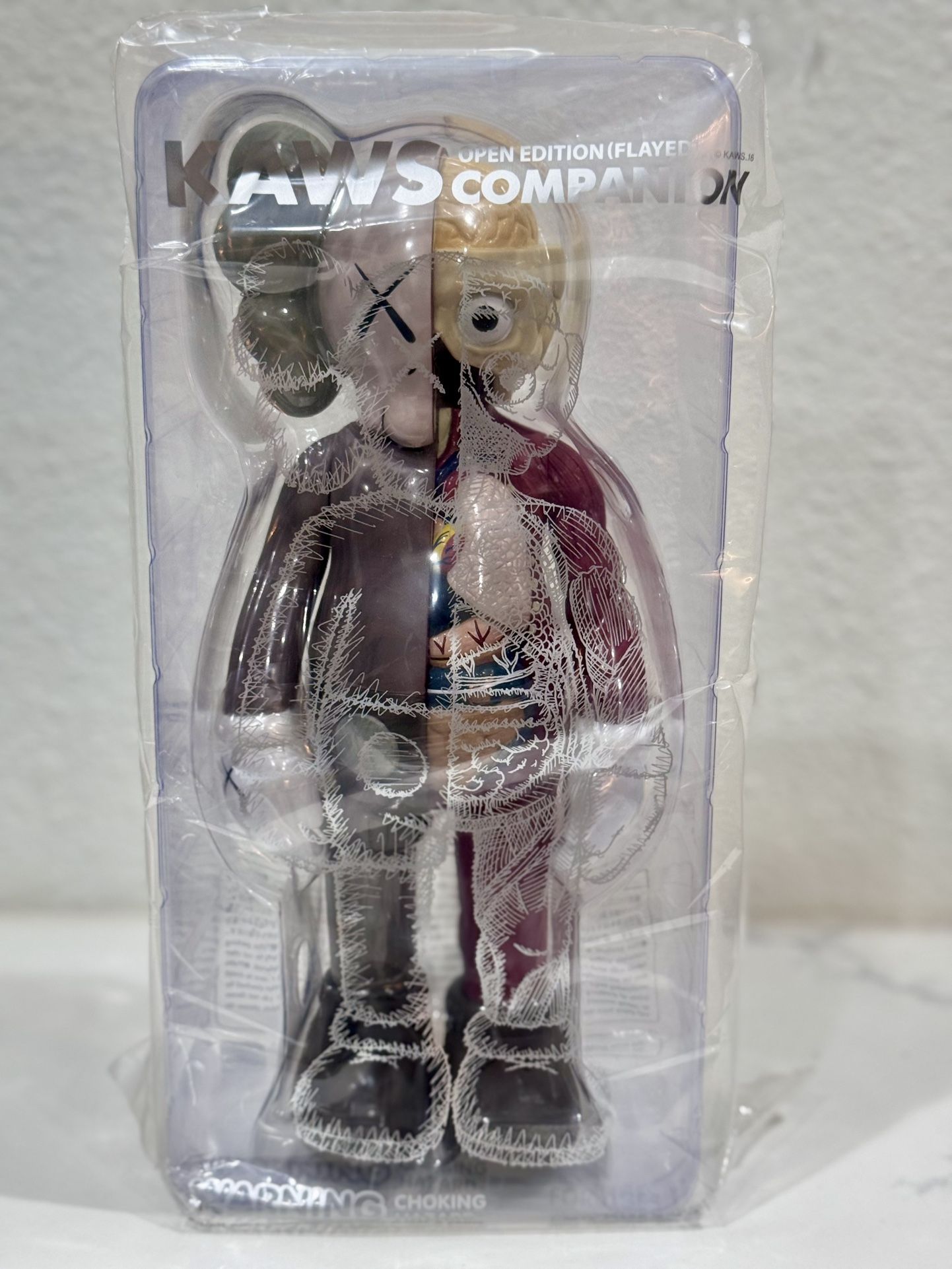 KAWS Companion (Flayed) Open Edition - Brown (100% Authentic, Sealed)