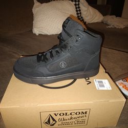 Volcom Steele Toe Work Boots Brand New