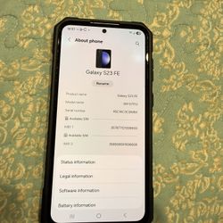 Samsung Galaxy S23 FE 128gb Tmobile Only In Very Good Condition It Comes With A Brand New Case 